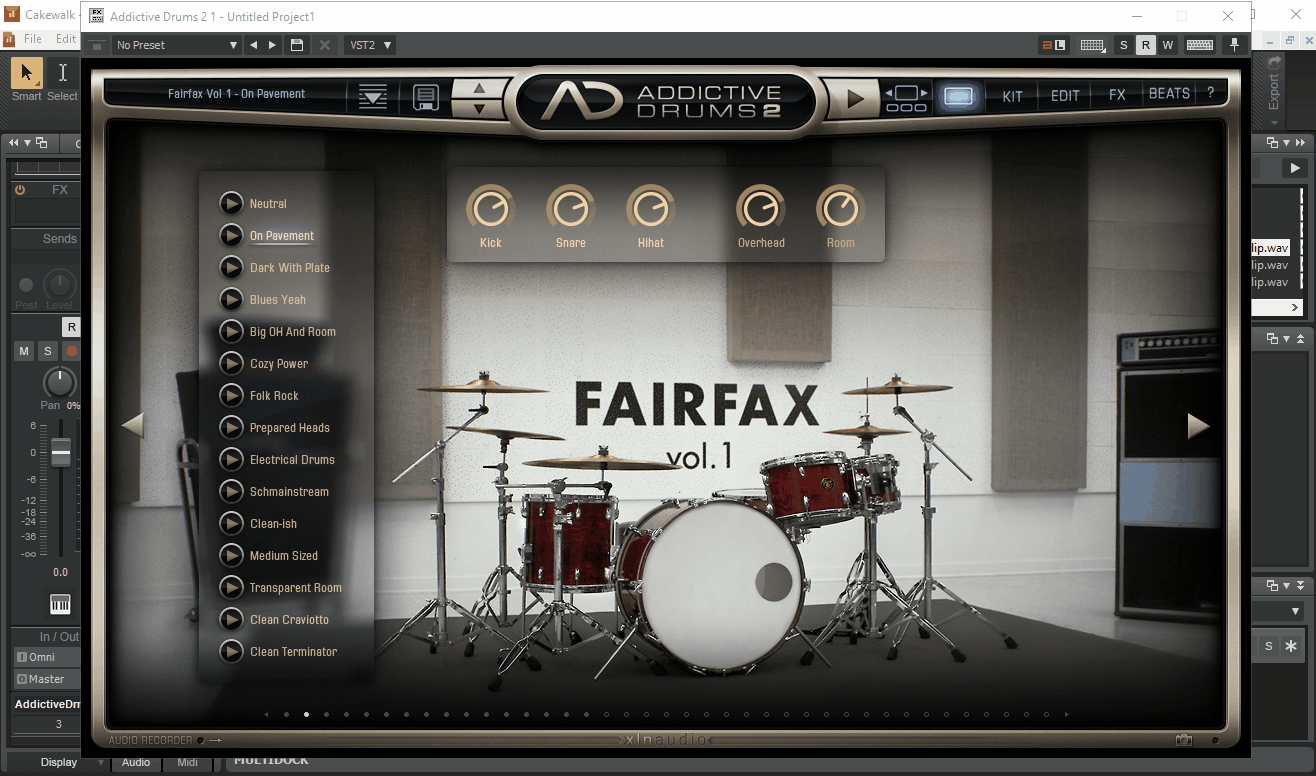 Usb drum kit software